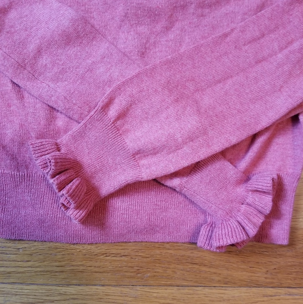 Aeropostal Ruffled Sweater - Picture 2 of 4